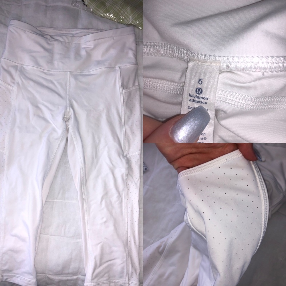 lululemon athletica White Leggings